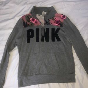 PINK quarter zip